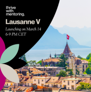 Thrive mentoring event Lausanne